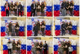 В преддверии Дня защитника Отечества в школе прошла праздничная акция